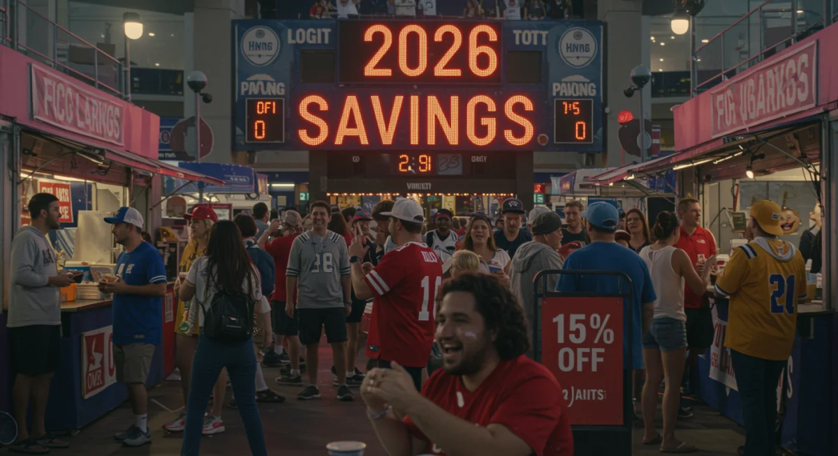 Maximize Your Fan Zone Budget: Save 15% on Memorabilia & Concessions in 2026