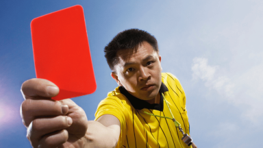 Red card incidents shifting match control and fan reactions